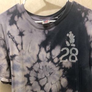 Bleach Dyed Mickey Mouse Tee